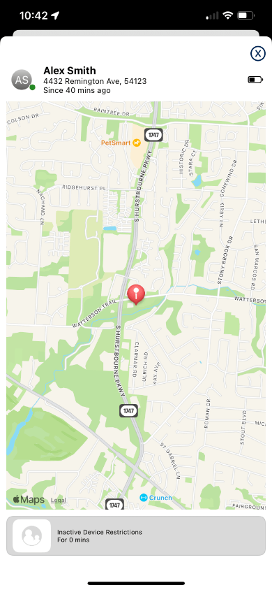 Family Location Sharing