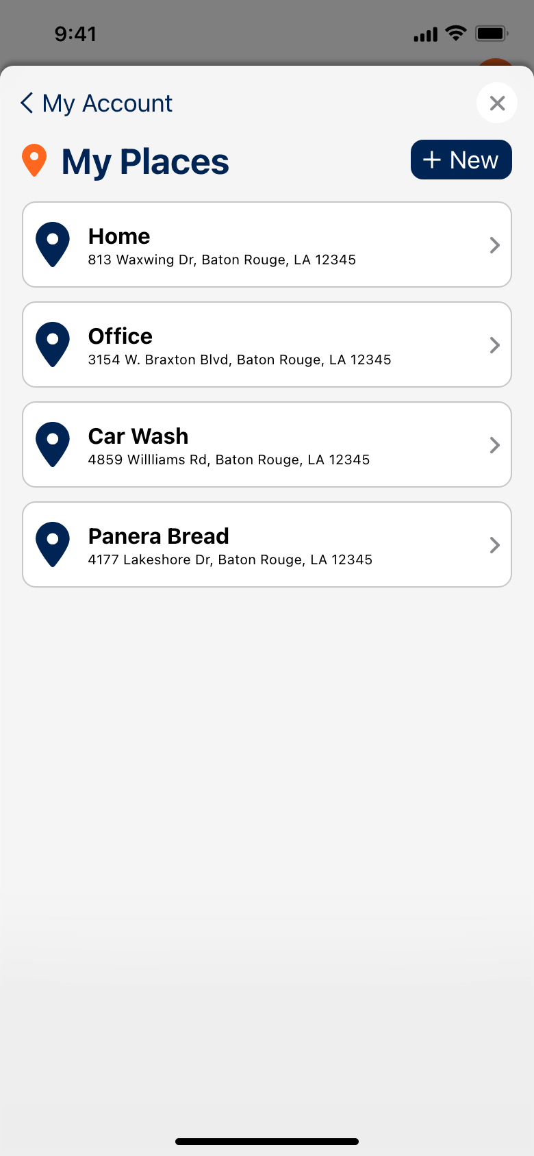 My Places
